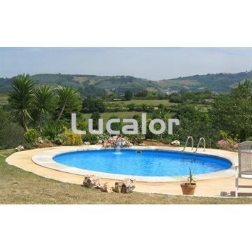 Piscina enterrada Gre Madagascar circular en kit - Imagen 1