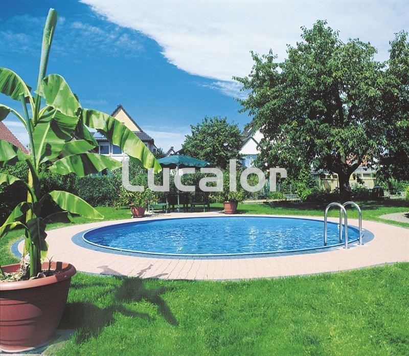 Piscina enterrada Gre Madagascar circular en kit - Imagen 2