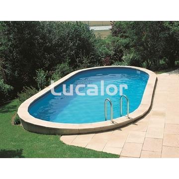 Piscina enterrada Gre -  Sumatra ovalada -  altura 120 cm - Imagen 1