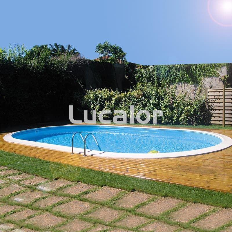 Piscina enterrada Gre - Sumatra ovalada - altura 120 cm - Imagen 2
