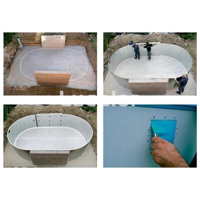Piscina enterrada Gre - Sumatra ovalada - altura 120 cm - Imagen 5
