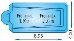  Piscina europa serie PPP modelo 4900 - Imagen 2