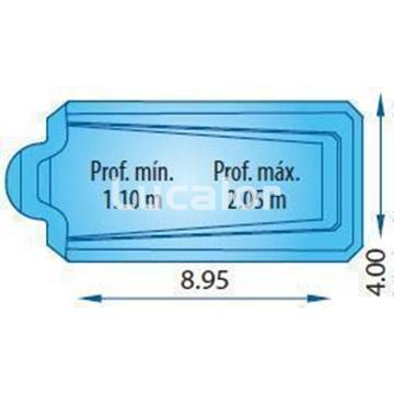  Piscina europa serie PPP modelo 4900 - Imagen 2