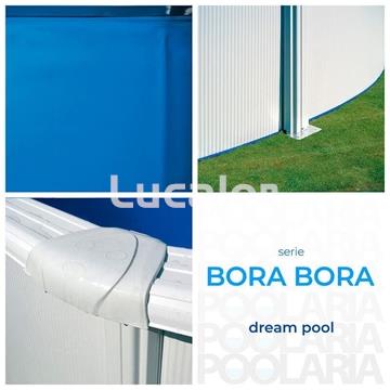 Piscina gre DREAM POOL serie Bora Bora ovalada H 120 cm - Imagen 2