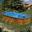 Piscina gre serie mauritius ovaladas con aspecto madera altura 132 cm - Imagen 1