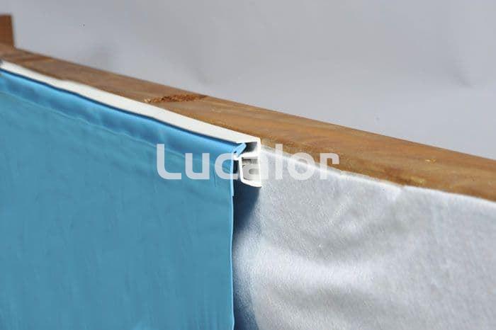 Piscina madera de Gre forma ovalada modelo canelle 2 ( 535 x 335 x 117cm ) - Imagen 6