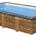 Piscina madera de gre forma rectangular modelo Evora ( 640 x 420 x H 133 cm ) - Imagen 2
