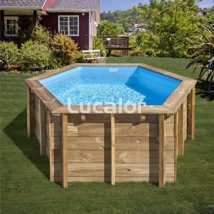 Piscina madera de gre forma redonda modelo Lili 2 ( Ø 280 x H 107 cm ) - Imagen 2