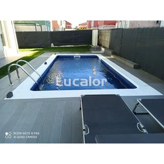 Piscina obra con lamina armada retangular fondo plano - Imagen 2