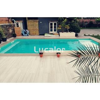 Piscina retangular Lamina lisa verde - Imagen 2