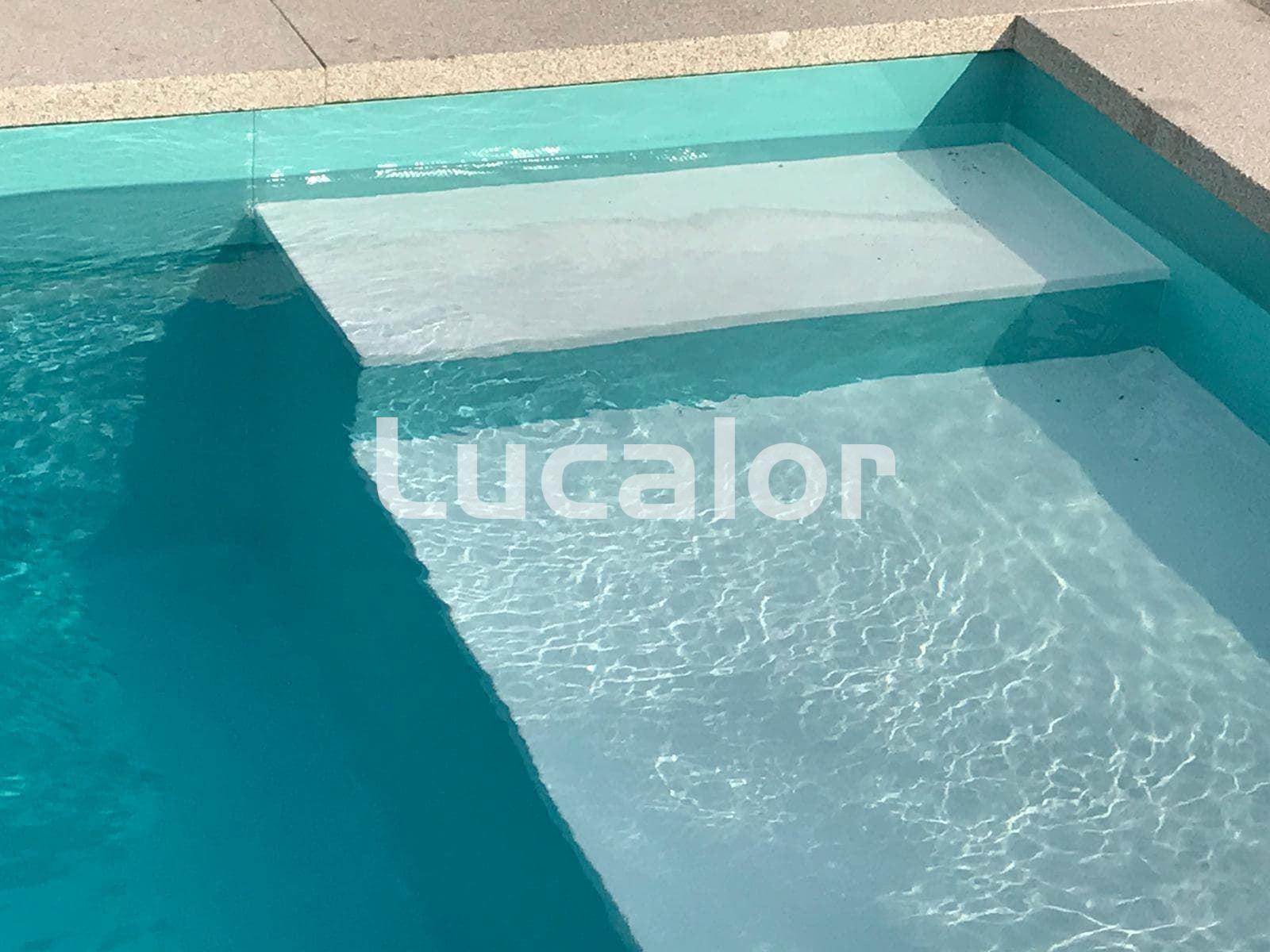 Piscina retangular Lamina lisa verde - Imagen 4