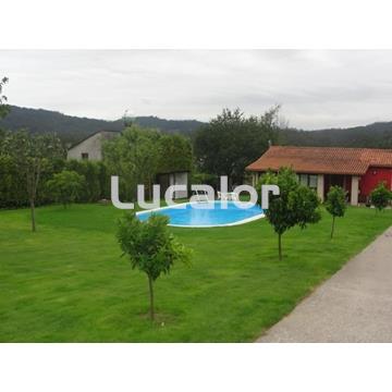 Piscinas enterrar  de gre  serie star pool forma ovalada altura 150 cm - Imagen 1