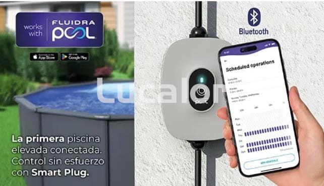 Piscinas Gre Amazonia ovalada imitación madera sin postes altura 132 cm - Imagen 5