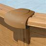 Piscinas gre aspecto madera serie sicilia redondas H 120 cm - Imagen 6