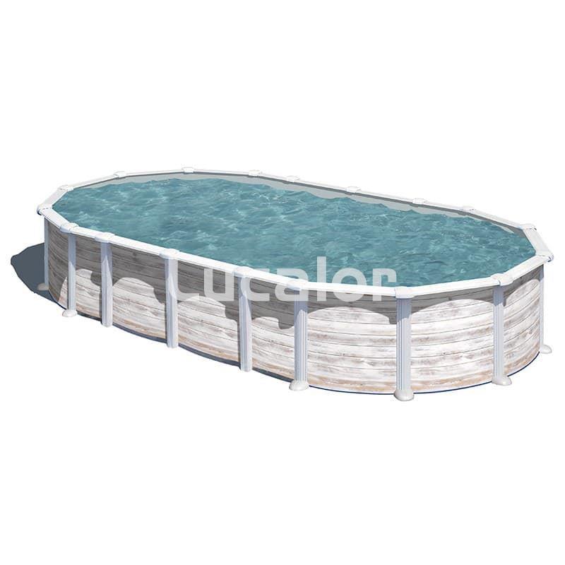 Piscinas Gre ovaladas sin patas laterales  altura 132 cm - Imagen 1