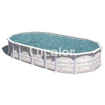Piscinas Gre ovaladas sin patas laterales  altura 132 cm - Imagen 1