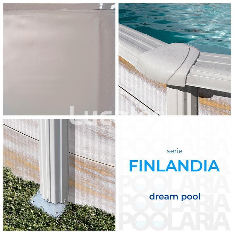 Piscinas serie finlandia ovaladas de h 120 - Imagen 2