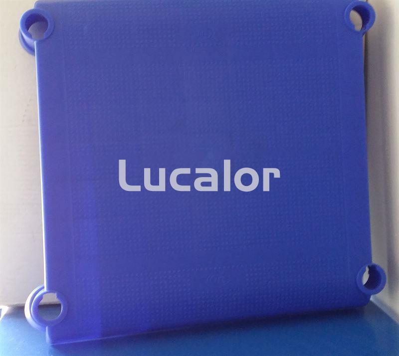 Platafoma para escaleras gre azul - Imagen 1