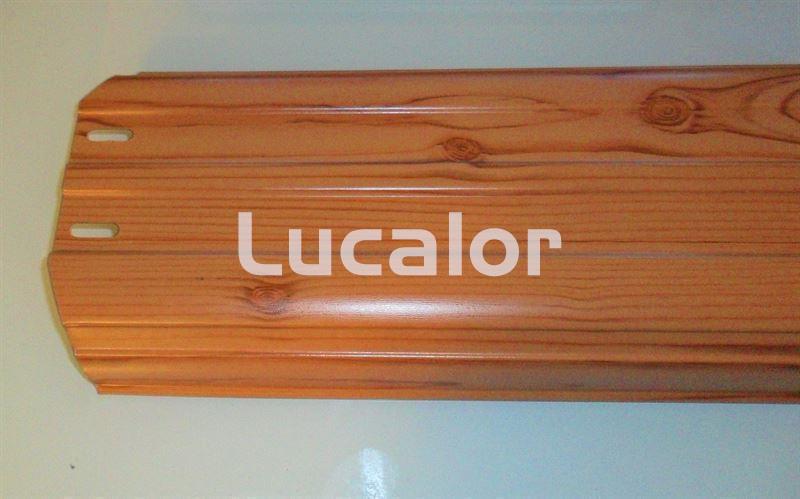 Playas piscinas Gre ovaladas imitación a madera - Imagen 1