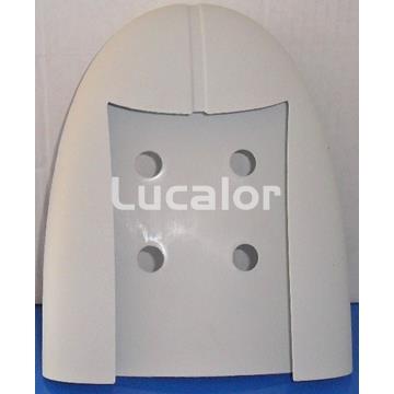 Protector esquina angulo piscina ovalada de gre - Imagen 1