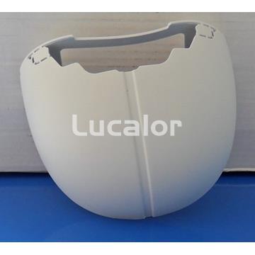 Protector gris chapa inferior  poste vertical - Imagen 1