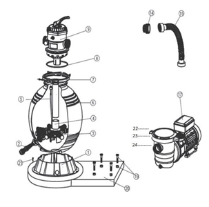 Recambios deuradora monoblock 500 de Qp