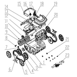 Recambios robot E - TRON I30 NG