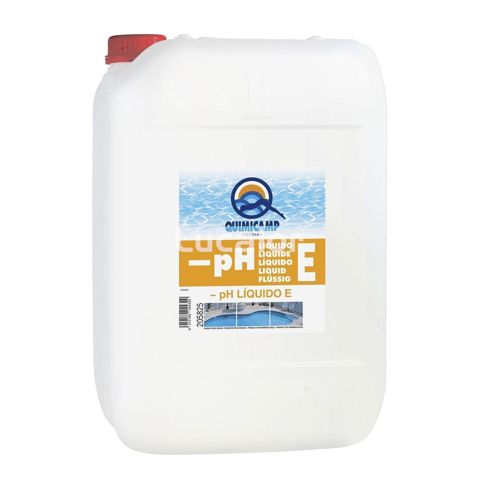 Reductor de -pH liquido especial para bombas dosificadoras envase 5 - 10 y 20 L1 - Imagen 1