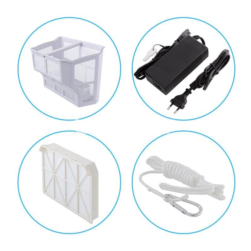 Robot limpiafondos de piscina Wybot e-tron c20 con bluetooth - Imagen 5