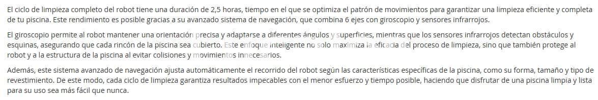 Robot limpiafondos E-TRON I30 NG WYBOT - Imagen 2