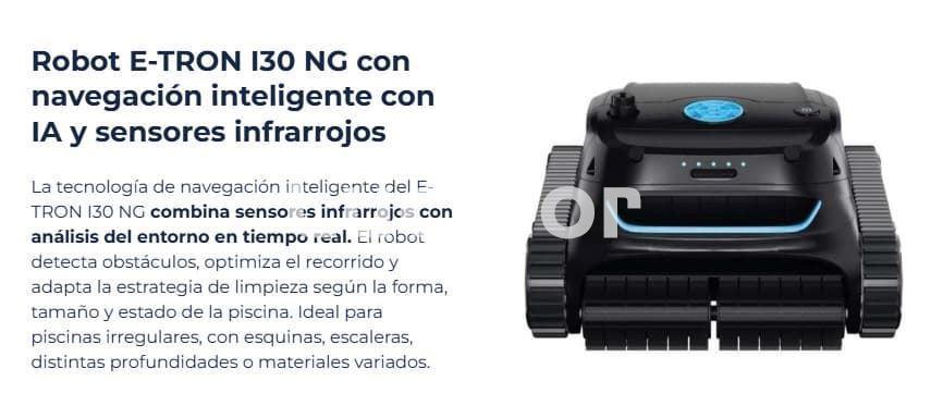 Robot limpiafondos E-TRON I30 NG WYBOT - Imagen 4