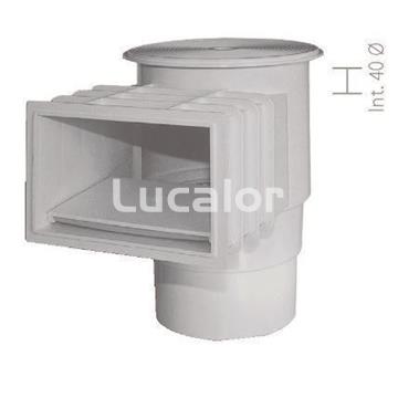 Skimer boca 200mm para piscinas de obra de Qp - Imagen 1