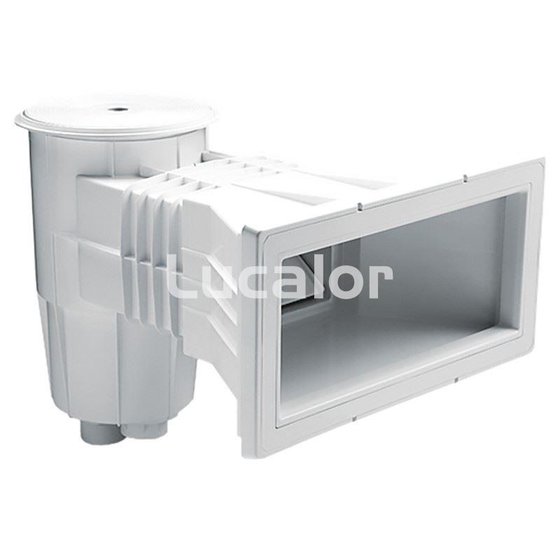 Skimmer 15 L boca ampliación tapa redonda piscina hormigón AstralPool - Imagen 1