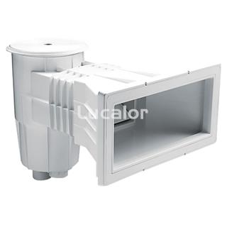 Skimmer 15 L boca ampliación tapa redonda piscina hormigón AstralPool - Imagen 1