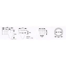 Skimmer para liner boca 360 Qp - Imagen 2