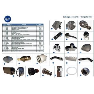 Soporte alcachofa inox  duchas gre - Imagen 2