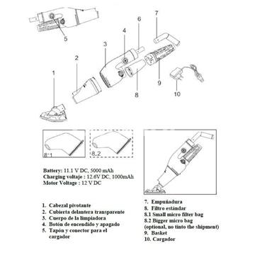 Soporte perti ga telescopica limpiafondos Electric Vac Plus de gre - Imagen 2