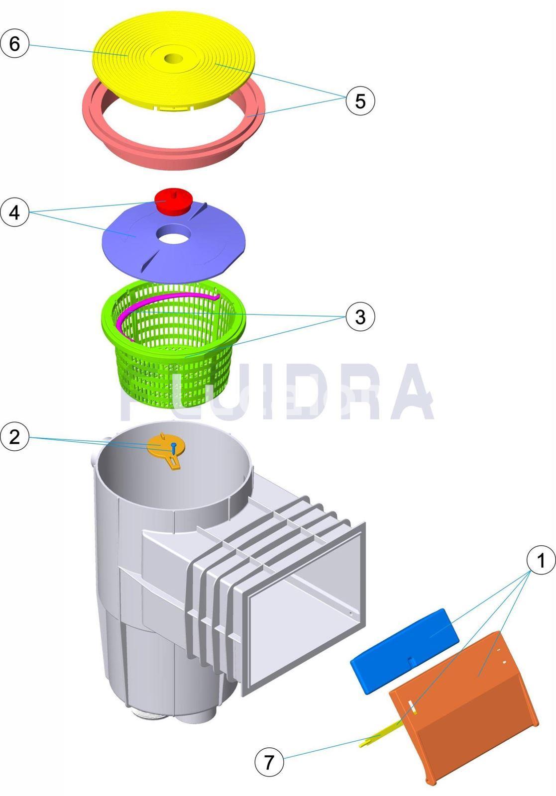 Tapa circular skimmer de astralPool - Imagen 6