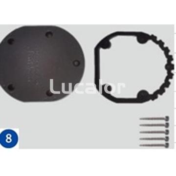 Tapa de aluminio + tornillos + junta. ducha gre modelo SSAL18 - Imagen 1