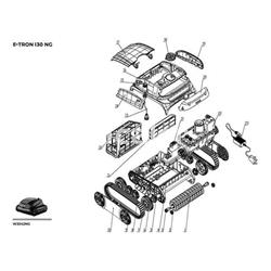 Tapa protectora  lateral de la carcasa robot E - TRON i30 NG - Imagen 2