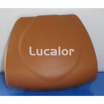 Tapa unión playa piscina gre imitacion a madera zona curva - Imagen 1