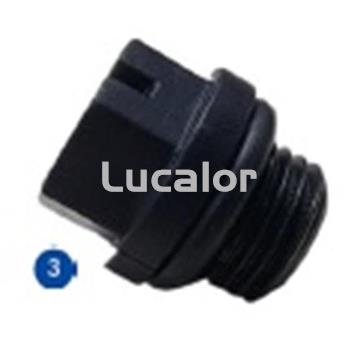 Tapón de drenaje con junta torica ducha gre modelo AR1030 - Imagen 1