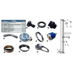 Tapón de drenaje con junta torica ducha gre modelo AR1030 - Imagen 2