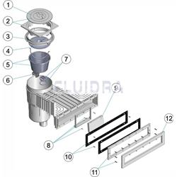 Tapón regulador skimmer 17,5 litros AstralPool - Imagen 2