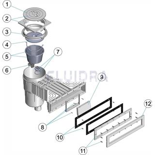 Tapón regulador skimmer 17,5 litros AstralPool - Imagen 2