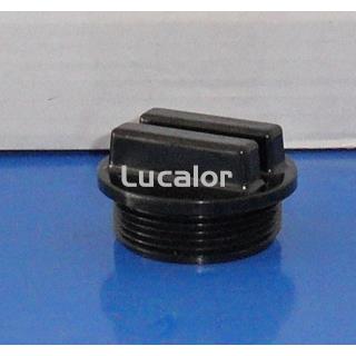 Tapón W/junta 1/2" Mip  depuradora modelo monoblock 300de Qp. - Imagen 1