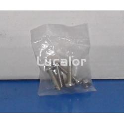 Tornillos  M6 X  25 tuerca M6 para base depuradora modelo monoblock 300 de Qp - Imagen 1