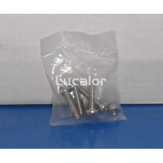 Tornillos  M8 x 35 tuerca M8 depuradora monoblock 500 de Qp - Imagen 1