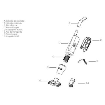Usb Lan limpiafondos bateria gre CSPAN de gre - Imagen 2