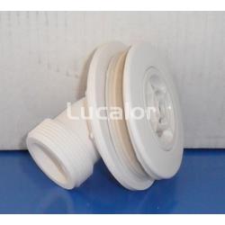 Valvúla retorno p.v.c  skimmer standar Gre AR 100  color blanco - Imagen 1